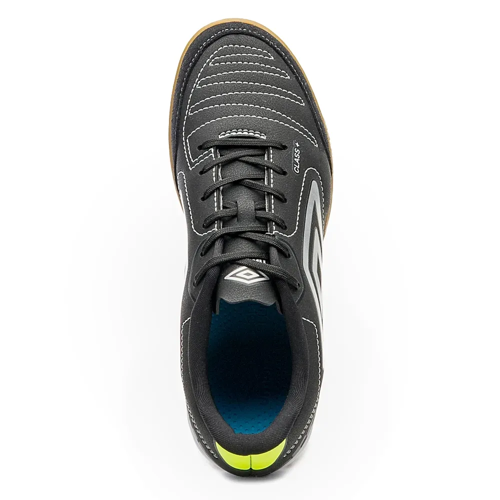 Umbro Chuteira CLASS+ U01FB00292-186 PretoCinzaLimao Sint -1-